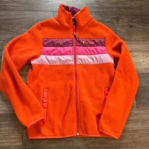 Cotopaxi Teca Fleece Full Zip Jacket Orange Size Small